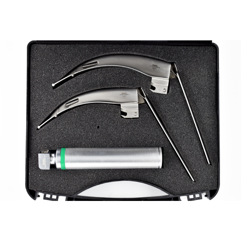 لارينج سكوب كبار مرن 2 سلاح فايبر اوبتك